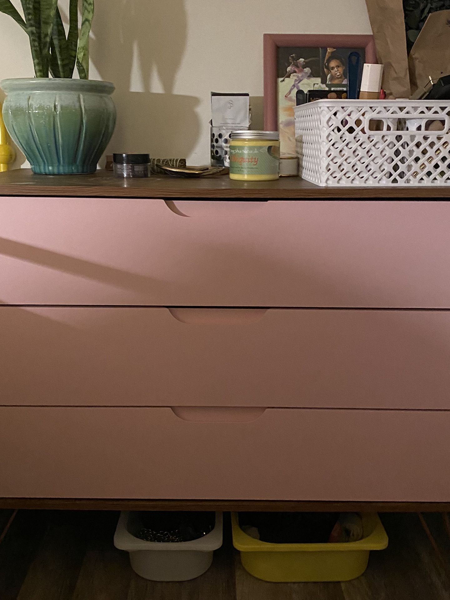 Modern Pink Dresser