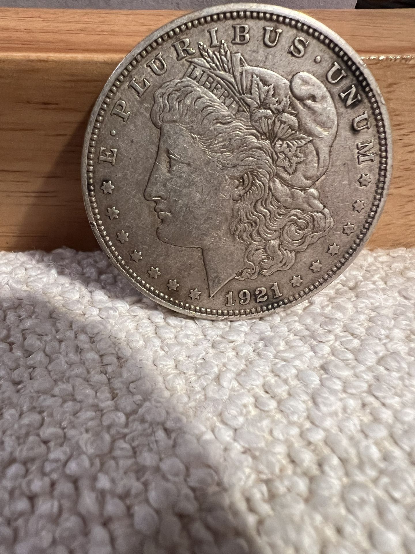1921 D Morgan Silver Dollar