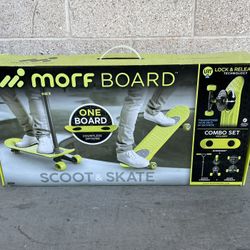 NEW Morf BOARD  76055 Morfboard Skate Christmas Toys Gifts Presents Scooter Scoot & Skate 