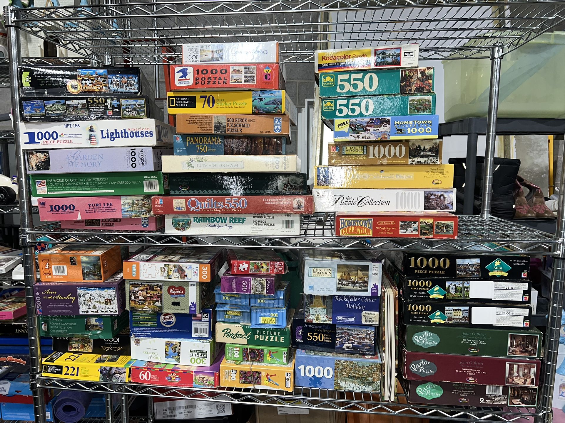 Last 50 puzzles - take them for $100 p/u in Willow Grove or Jamison PA