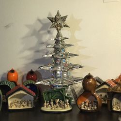 Nativity and decoration tree!