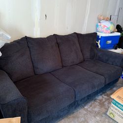 Dark Grey Sofa 