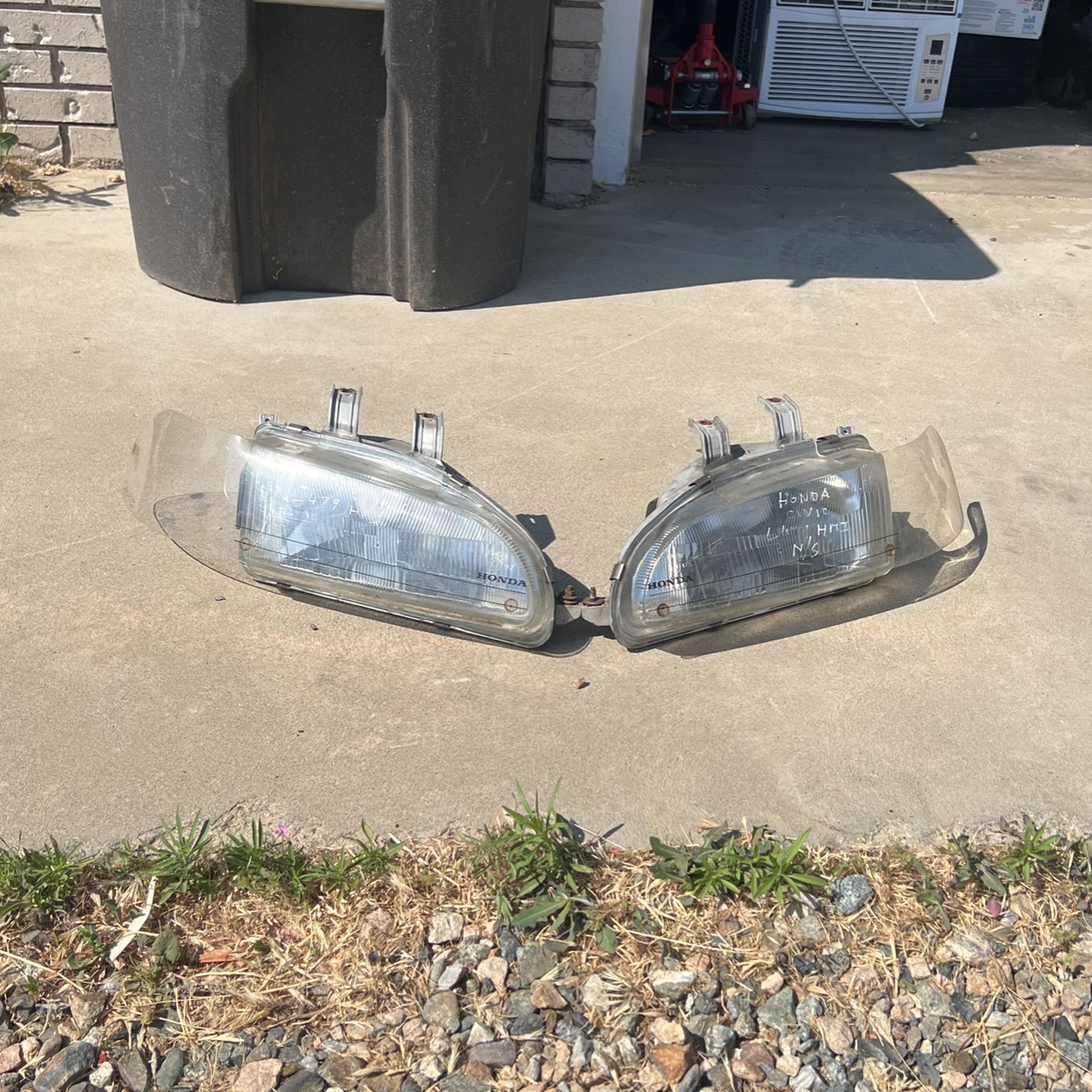Honda Oem Civic Eg 92 EJ 93 European Glass Citylight 94 Headlights 95