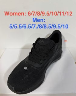 Alo unisex shoes, black, new