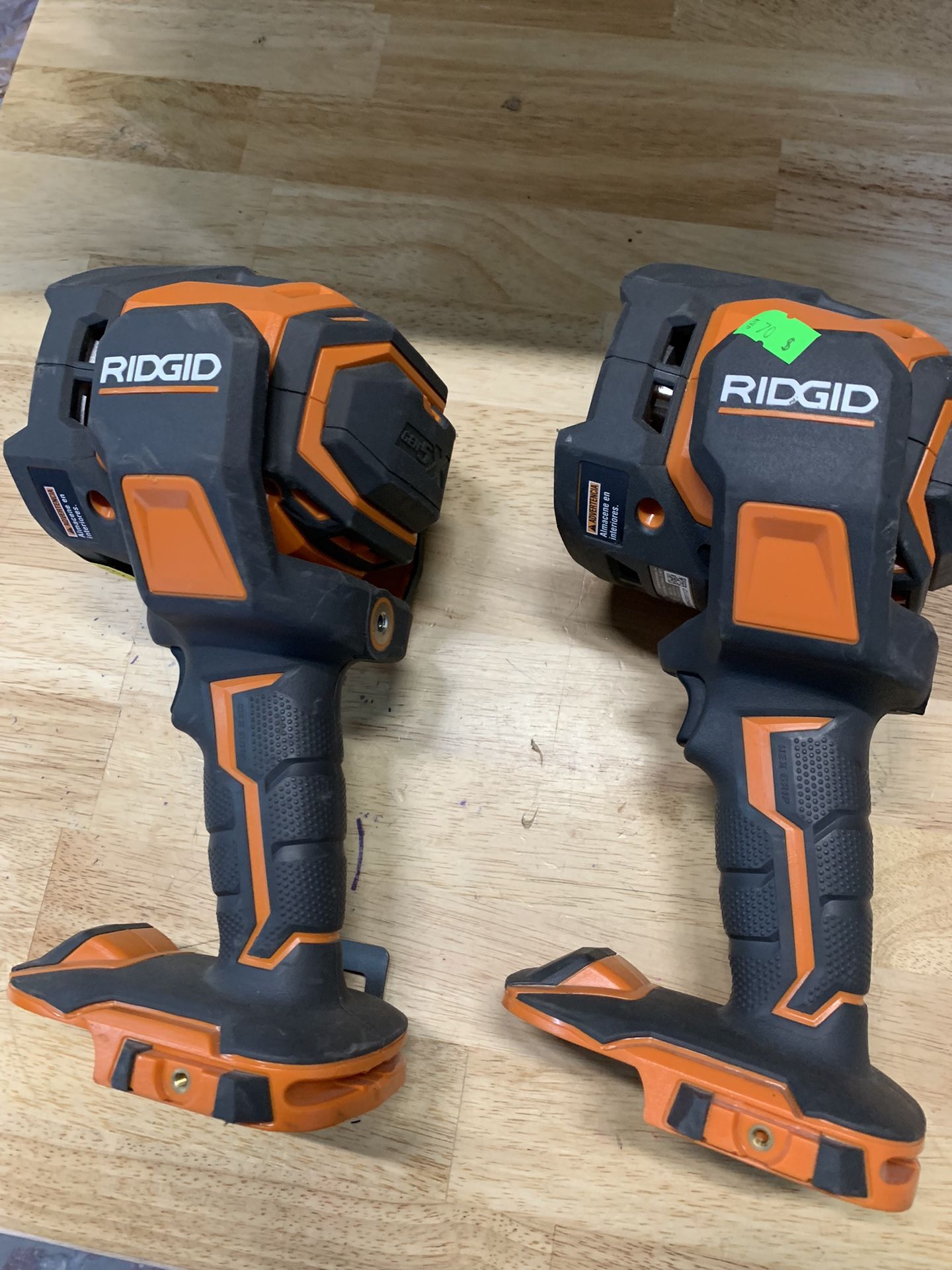 RIDGID 18V Hybrid Light Cannon (Tool Only) $60each/cada Una