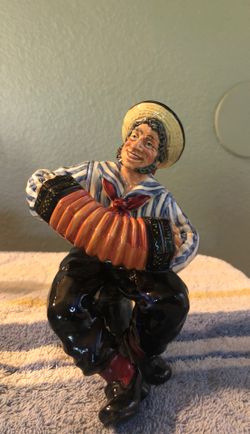 ROYAL DOULTON VINTAGE DISCONTINUED RARE FIGURE "JOLLY SAILOR"