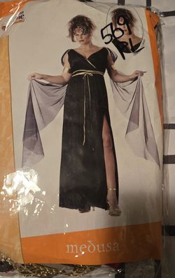 Medusa/Vampire/Gothic Black Dress Costume