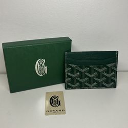 Gooyard Card Holder Green (READ DESCRIPTION)
