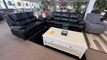 2 PC RECLINER SOFA AND LOVESEAT
