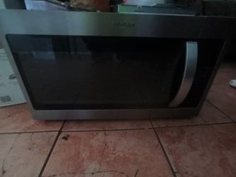 Whirlpool  over stove microwave