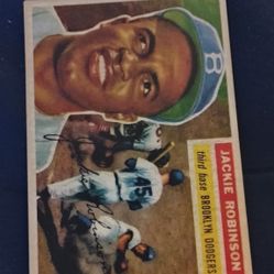 1955/1956 Topps Jackie Robinson Cards