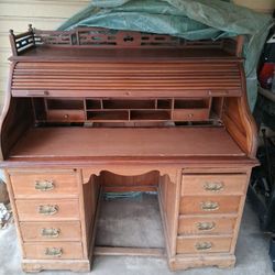 Antique  Secretary Wooden desk