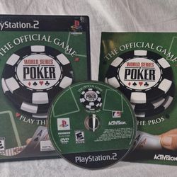 World Series Of Poker Playstation 2 (Activision, 2005)
