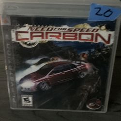 Need For Speed Carbon PS3