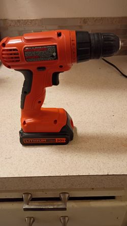 BLACK+DECKER 20V MAX Lithium-Ion Cordless Drill