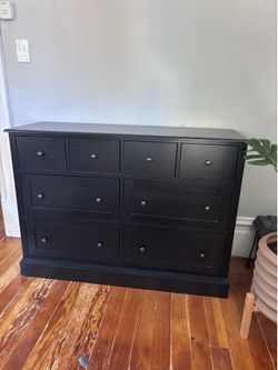 Black dresser