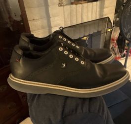 FootJoy Black Leather Golf Shoes