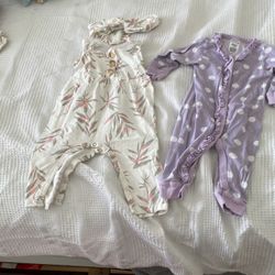 Set Of 2 Size 3-6 Months Baby Girl 