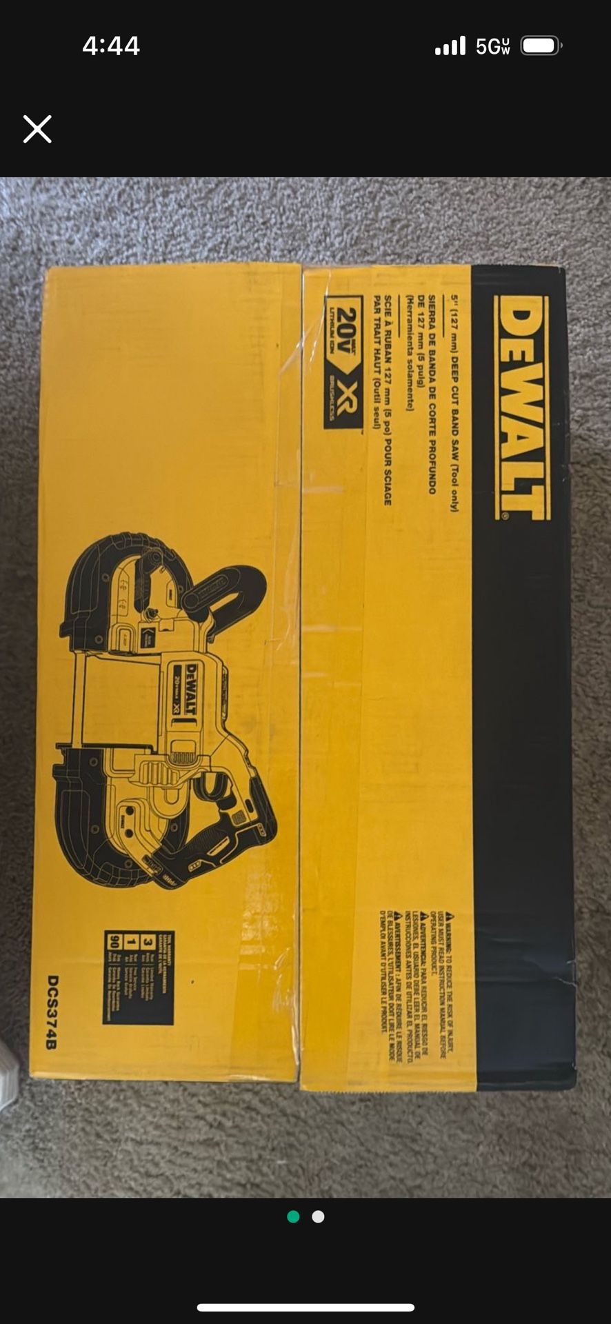 5” Band Saw 
