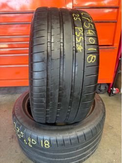 18” tires michelin 275/40/18 with free installation $200 both