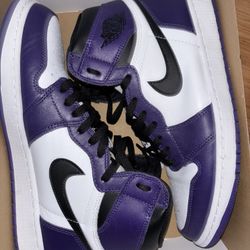 Jordan 1 High Court Purple 