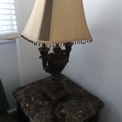 End Tables And Lamp
