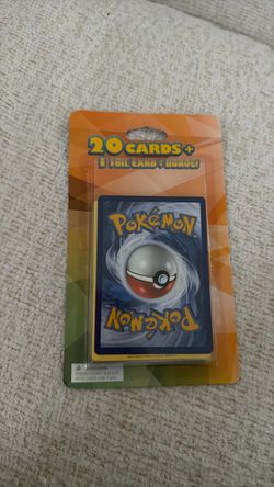 Pokémon 20 Cards + 1 Foil EX Card Pack