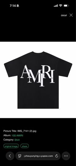 Amiri shirt
