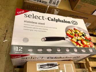 Brand New Calphalon Select 12 Pc Set