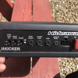 Kicker Hideaway Amplifier 