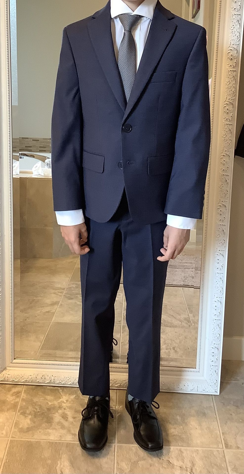 Suit for boys; size 8; 5 pieces