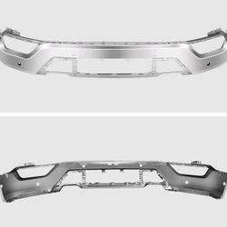 💝 Parachoques Delantero Cromado 21-23 F-150 c/Antiniebla - slightly damaged in corner #W2933