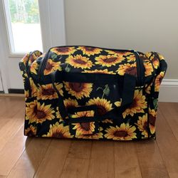 Sunflower Duffle Bag NWT