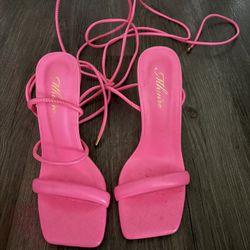 pink heels