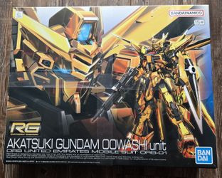 Gundam 1/144 RG #41 Seed Destiny ORB-01 Akatsuki Gundam (Oowashi Unit)