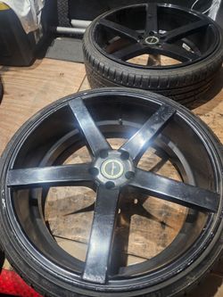 22" Rims and tires