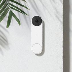 Google Nest Doorbell - 2nd Gen - Battery - Wireless - Snow - NEW IN SEALED BOX