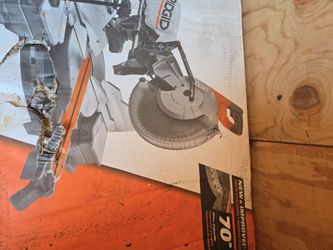 RIGID 15 AMP Corded 12 Inch Dual Bevel Sliding Miter Saw NEW IN BOX