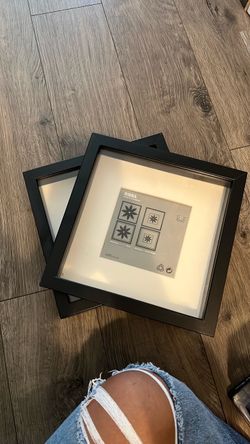 IKEA RIBBA Black Picture Frames – Set of 2