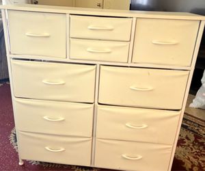 White dresser