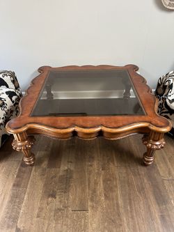 Glass Top Coffee Table