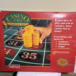 Vintage Hoyle Casino Pro Gaming Set