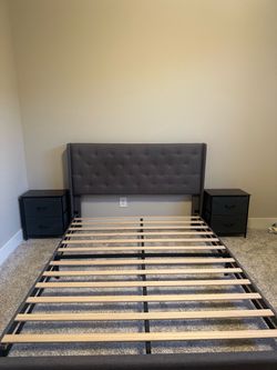 Queen bed frame