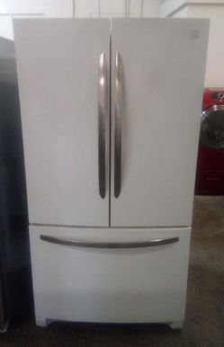 Kenmore 3 Door White Fridge
