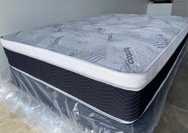 Full Euro Bamboo Orthopedic Mattress!!