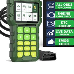 OBD2 Scanner Live Data Professional Mechanic Universal OBDII Diagnostic Code Reader Tool for Clearing Fault Code Check Engine Light, Freeze Fram,I/M R