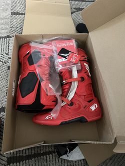 2024 Tech 10 Alpine star Boots Size 12