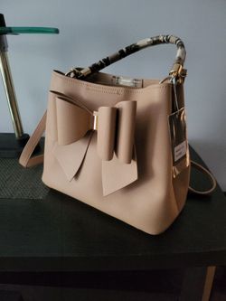 Satchel Purse with a Bow New