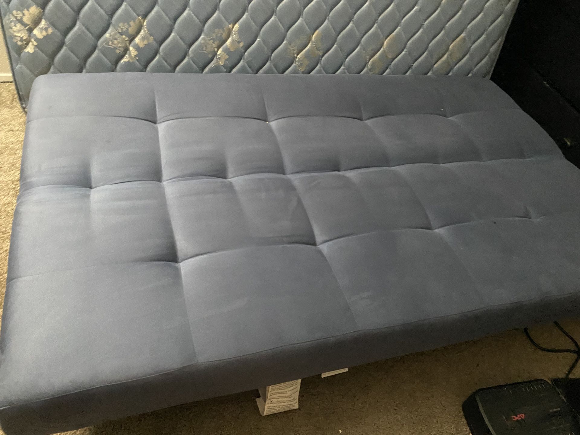 Blue Futon
