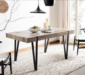 Large Table Desk Industrial Style